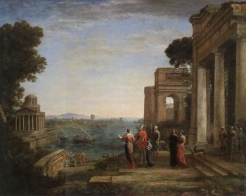 Claude Lorrain : Aeneas's Farewell to Dido in Carthago